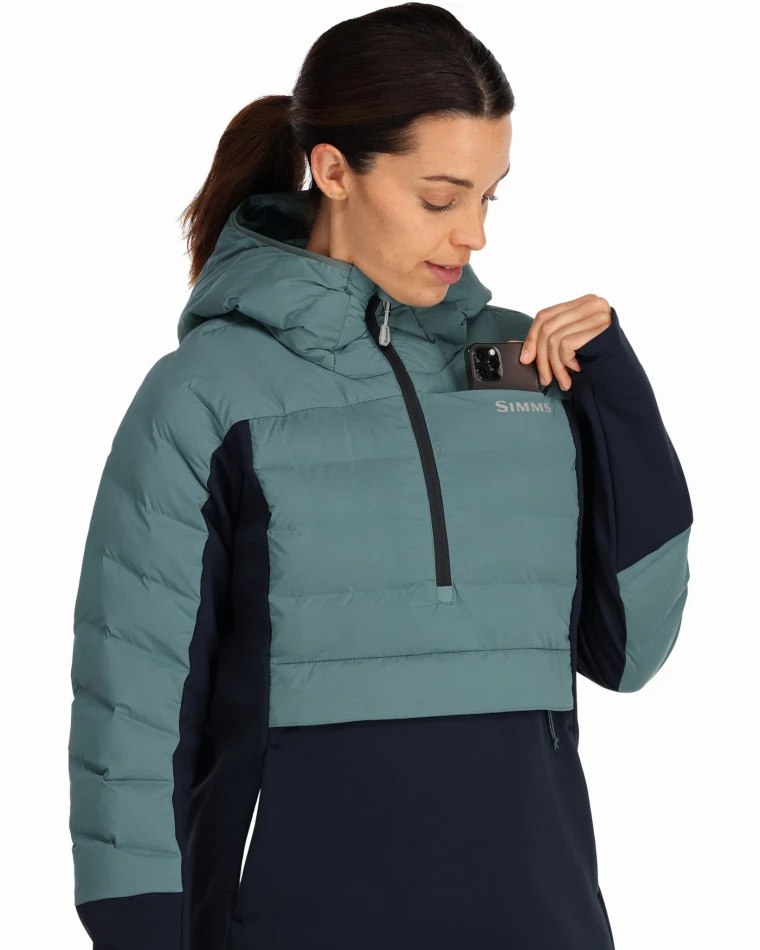 W's ExStream Pull-Over Insulated Hoody, kolor: 444- Avalon Teal