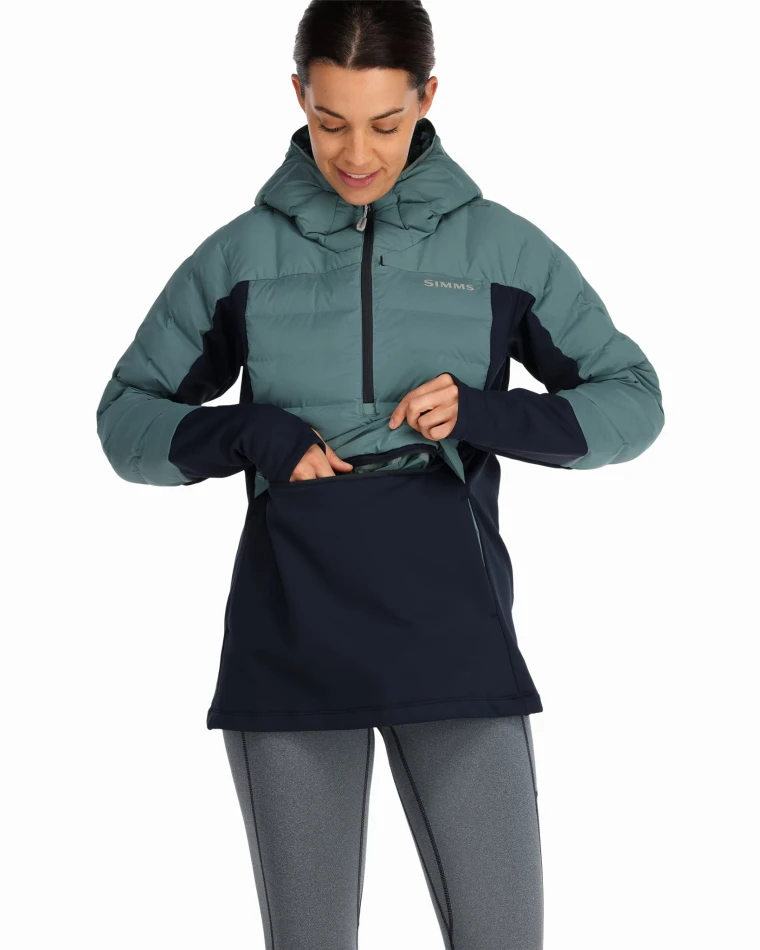 W's ExStream Pull-Over Insulated Hoody, kolor: 444- Avalon Teal