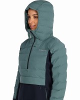 W's ExStream Pull-Over Insulated Hoody, kolor: 444- Avalon Teal