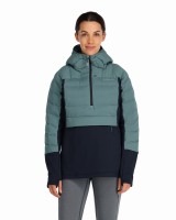 W's ExStream Pull-Over Insulated Hoody, kolor: 444- Avalon Teal