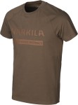 Harkila Logo T-Shirt 2-pack, kolor: Slate Brown