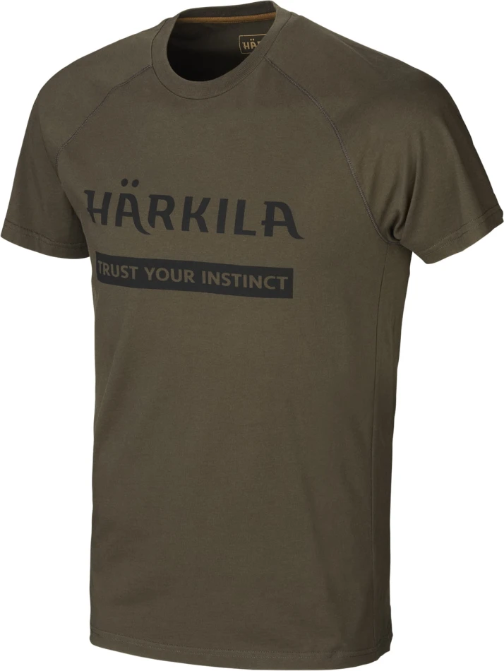 Harkila Logo T-Shirt 2-pack, kolor: Willow Green