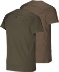 Harkila Logo T-Shirt, kolor: Willow Green/Slate Brown
