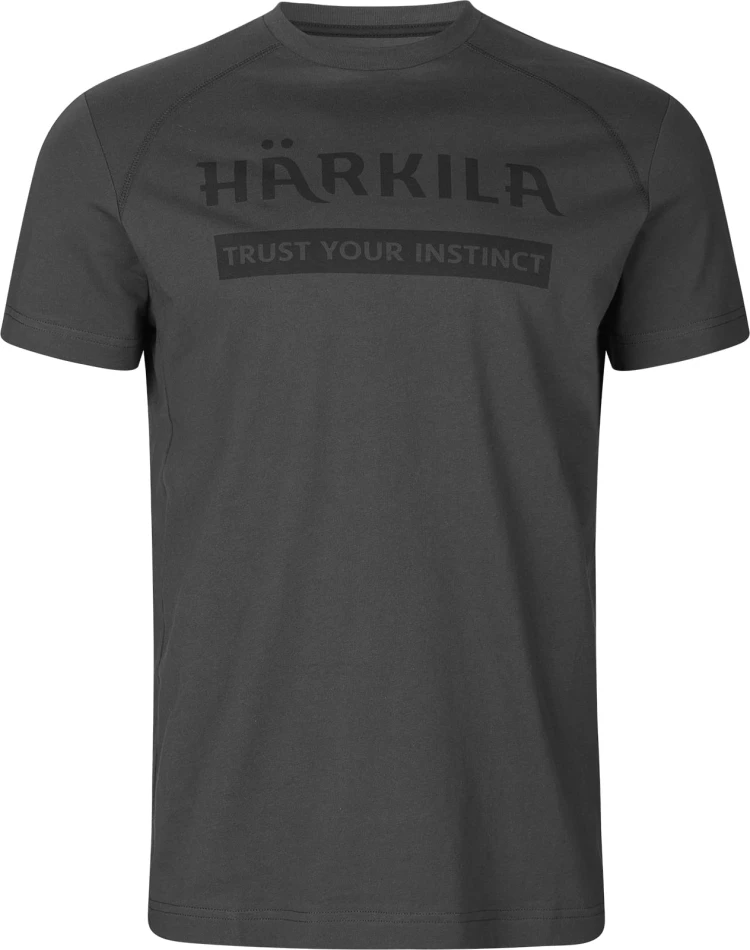 Harkila Logo T-Shirt 2-pack, kolor: Phantom