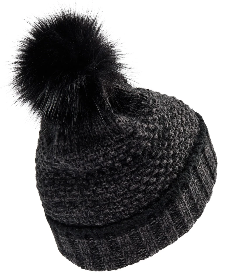 Ladies Knitted Hat, kolor: 999 - Black