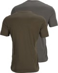 Harkila Graphic T-shirt 2-Pack, kolor: Willow Green-Grey