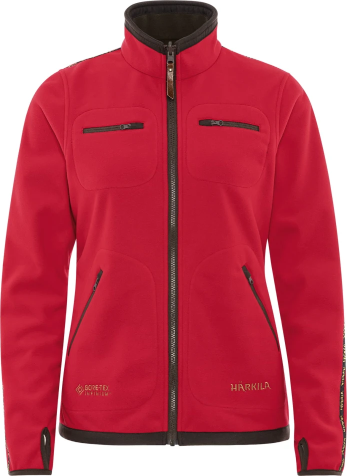 Harkila Kamko Fleece Jacket Women, kolor: Brown-Red