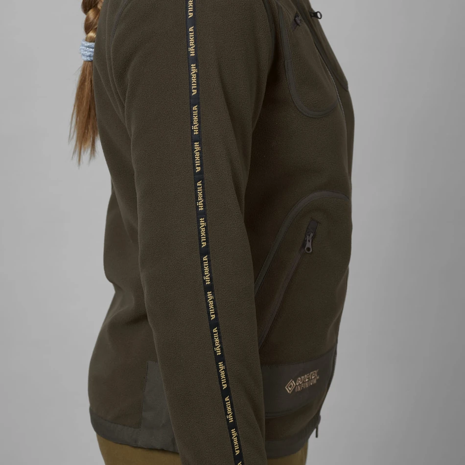 Harkila Kamko Fleece Jacket Women, kolor: Brown-Red