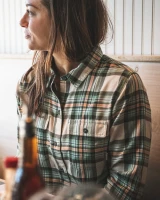 Wms Santee Flannel Shirt, kolor 657 - Seafoam