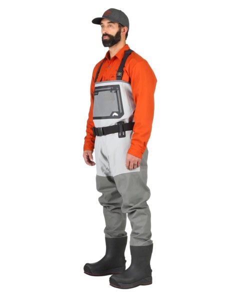 G3 Guide Waders - Bootfoot - Vibram Sole, kolor: 255 - Cinder