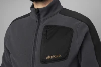 Venjan Fleece Jacket, kolor: black/grey