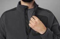 Venjan Fleece Jacket, kolor: black/grey