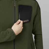 Venjan Fleece Jacket, kolor: duffel green/black