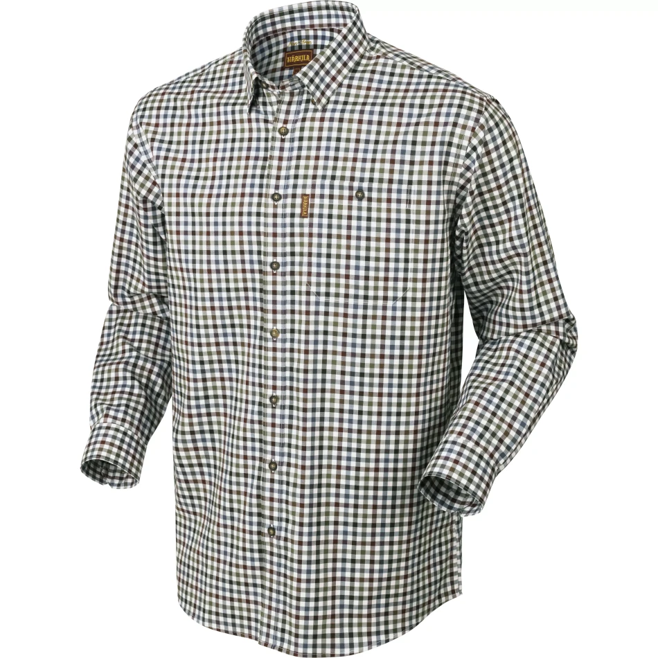 Milford Shirt, kolor: burgundy check