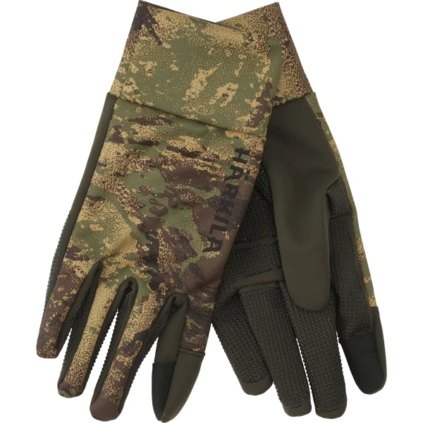 Harkila Deer Stalker Camo Fleece Gloves, kolor: AXIS MSP®Forest