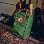 Kanken Rainbow, kolor: 621-907 - Spruce Green-Rainbow Pattern