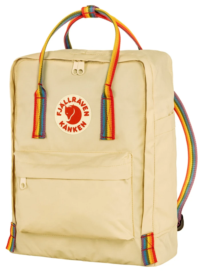 Kanken Rainbow, kolor: 115-907 - Light Oak-Rainbow Pattern