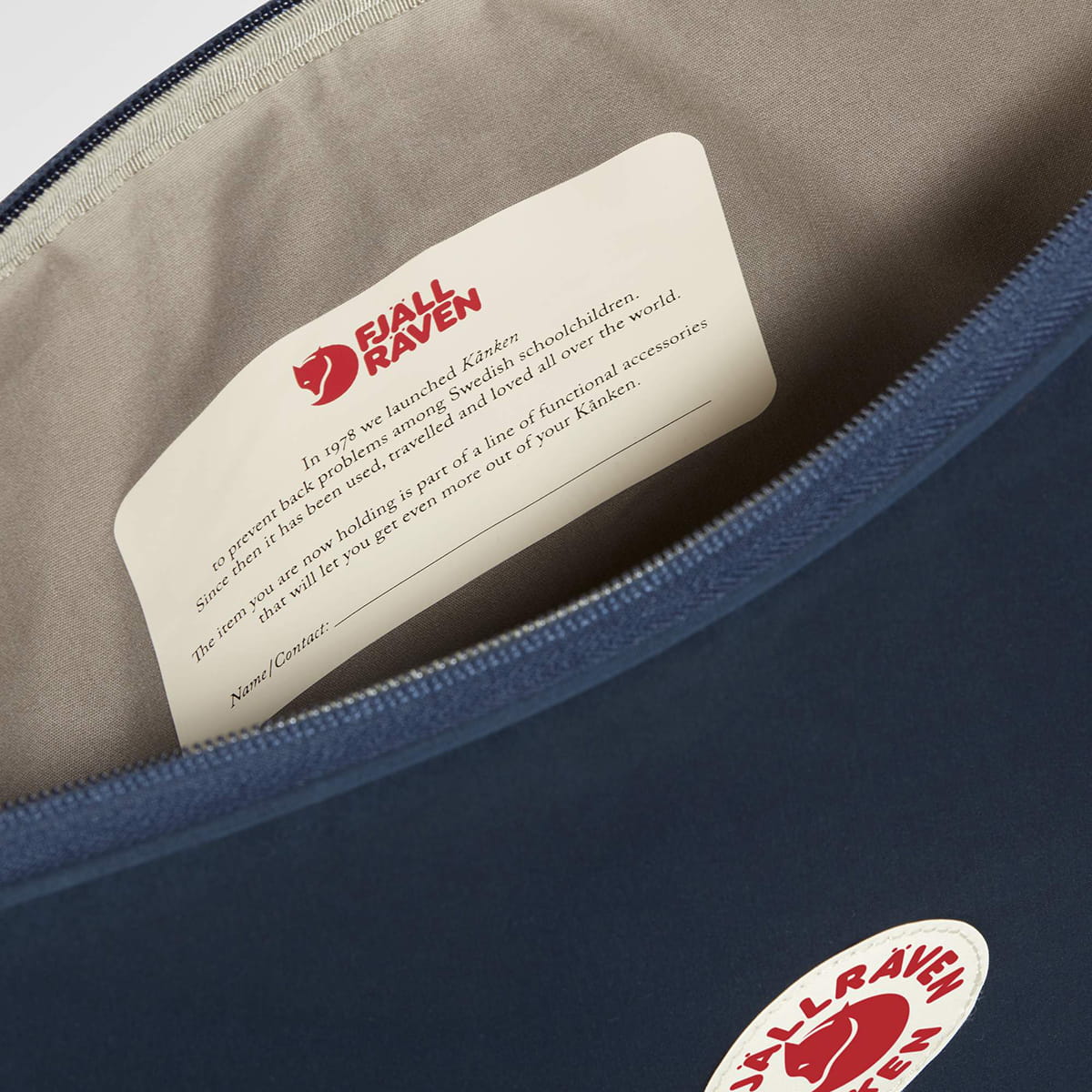 Kanken Laptop Case 15, kolor: 560 - Navy