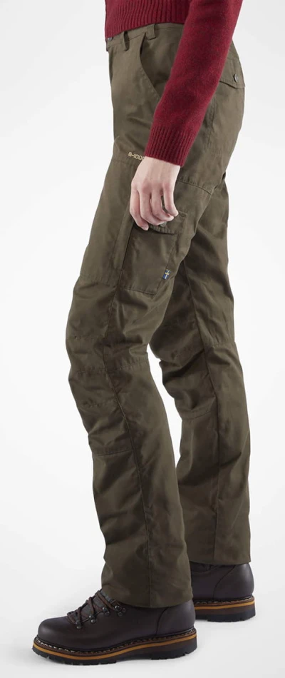 Karla Pro Winter Trousers W Regular, kolor: 633 - Dark Olive