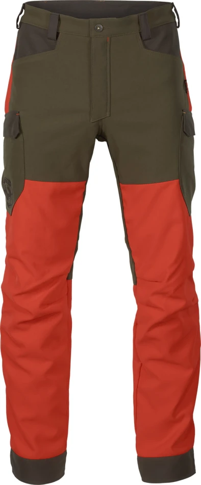 Harkila Wildboar Pro Trousers, kolor: Wildboar Orange - Willow Green