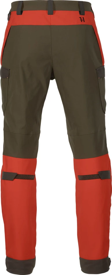 Harkila Wildboar Pro Trousers, kolor: Wildboar Orange - Willow Green