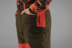 Harkila Wildboar Pro Trousers, kolor: Wildboar Orange - Willow Green