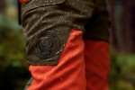 Harkila Wildboar Pro Trousers, kolor: Wildboar Orange - Willow Green