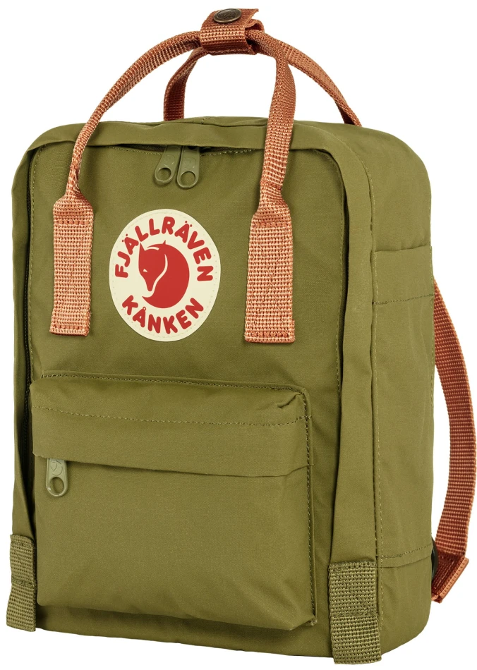 Kanken Mini, kolor: 631-241 - Foliage Green-Peach Sand
