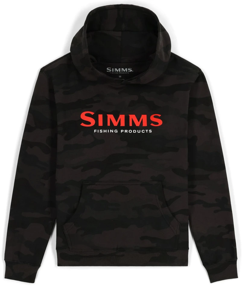 Kid's Logo Hoody, kolor: 180 - Woodland Camo Carbon