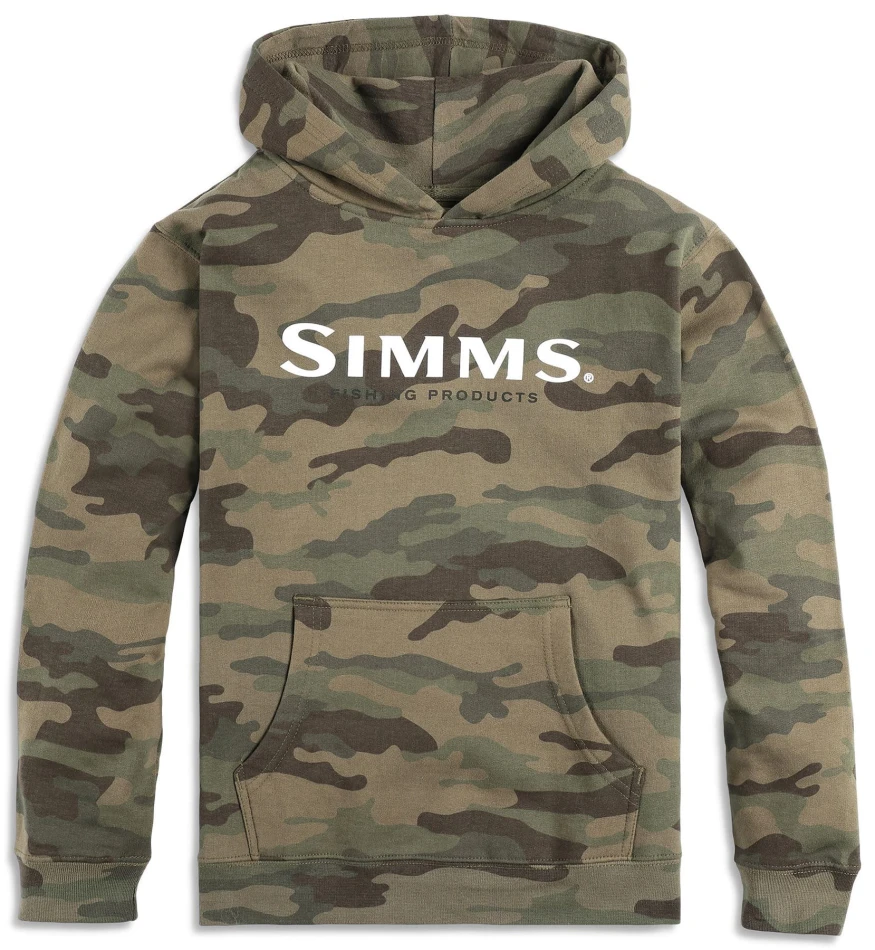 Kid's Logo Hoody, kolor:  569 - Woodland Camo