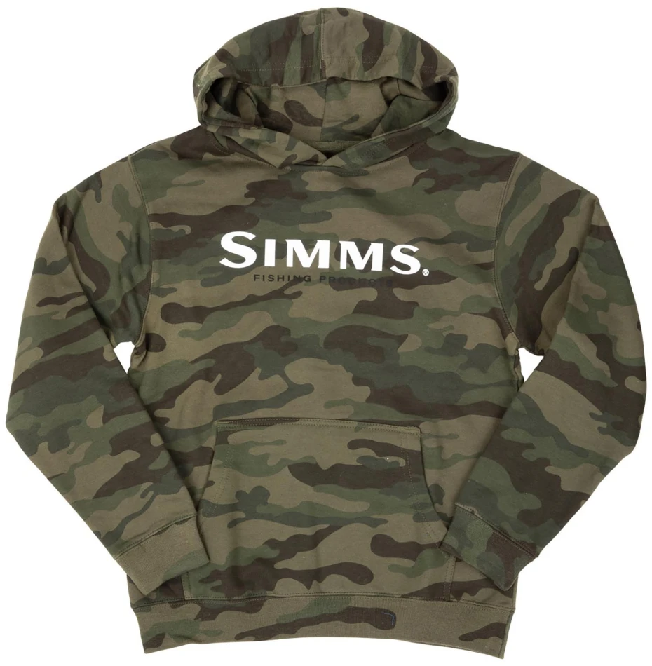 Kid's Logo Hoody, kolor:  569 - Woodland Camo