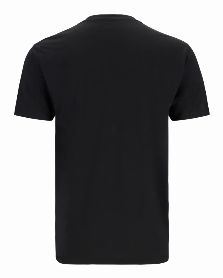 Wood Trout Fill T-shirt, kolor: 001- Black