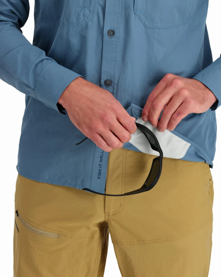 Simms Guide Shirt, kolor: 1043 - Neptune