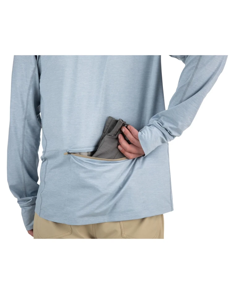 SolarFlex Guide Cooling Hoody, kolor: 881 - Steel Blue