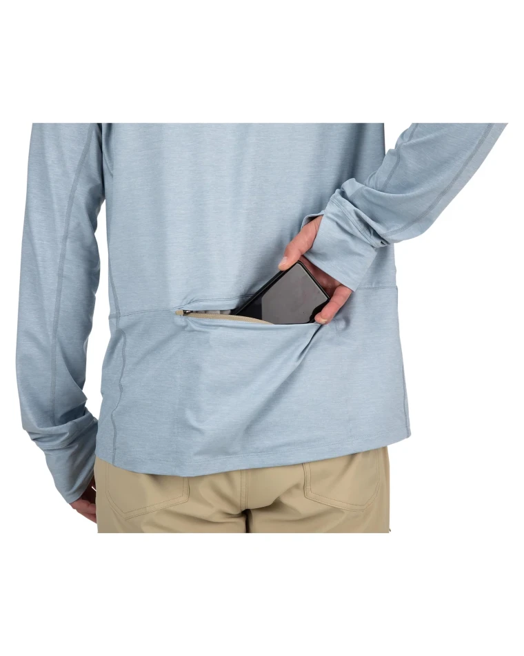 SolarFlex Guide Cooling Hoody, kolor: 881 - Steel Blue