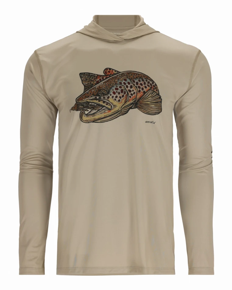 Tech Hoody, kolor: 1110 - Brown Trout
