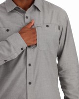 Cutbank Chambray LS Shirt, kolor: 2000 - Cinder Chambray