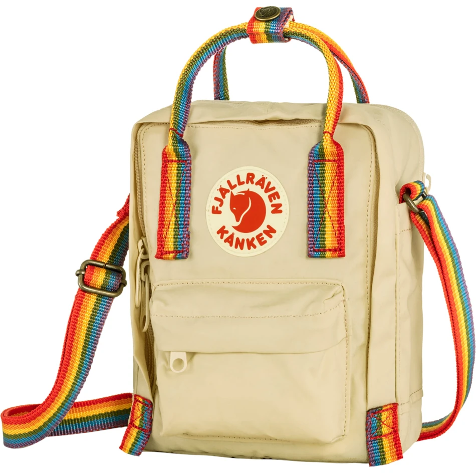 Kanken Rainbow Sling, kolor: 115-907 - Light Oak / Rainbow Pattern