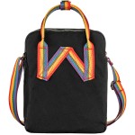 Kanken Rainbow Sling, kolor: 550-907 - Black / Rainbow Pattern