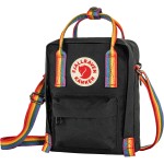Kanken Rainbow Sling, kolor: 550-907 - Black / Rainbow Pattern