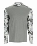 BugStopper Solarflex Hoody, kolor: 2001 - Cinder/Regiment Camo Cinder