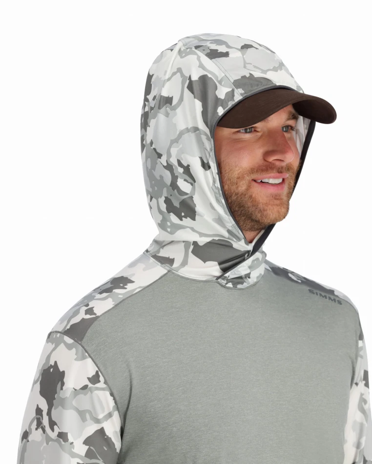 BugStopper Solarflex Hoody, kolor: 2001 - Cinder/Regiment Camo Cinder