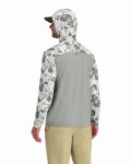 BugStopper Solarflex Hoody, kolor: 2001 - Cinder/Regiment Camo Cinder
