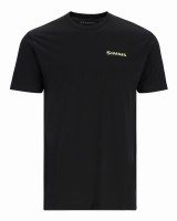 Bass Outline T-Shirt, kolor: 001 - Black
