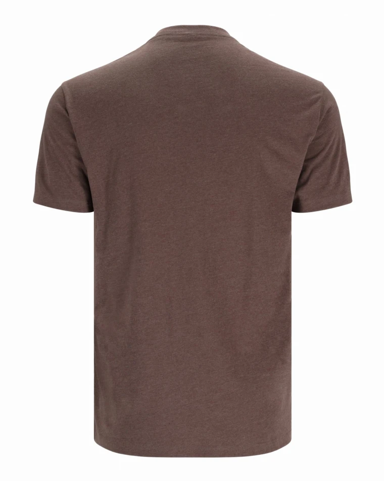 Trout Outline T-shirt, kolor: 900 - Brown Heather