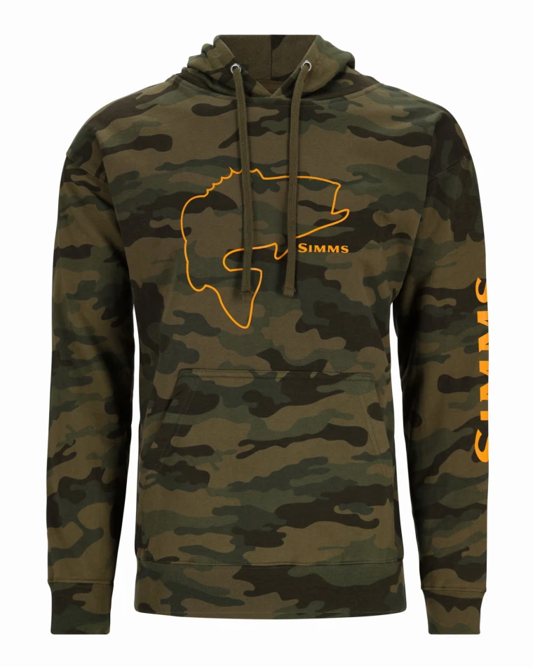 Bass Outline Hoody, kolor: 569 - Woodland Camo