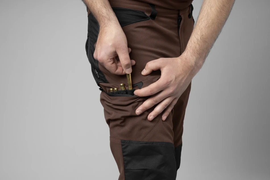 Ragnar Trousers, kolor: Burgundy Black
