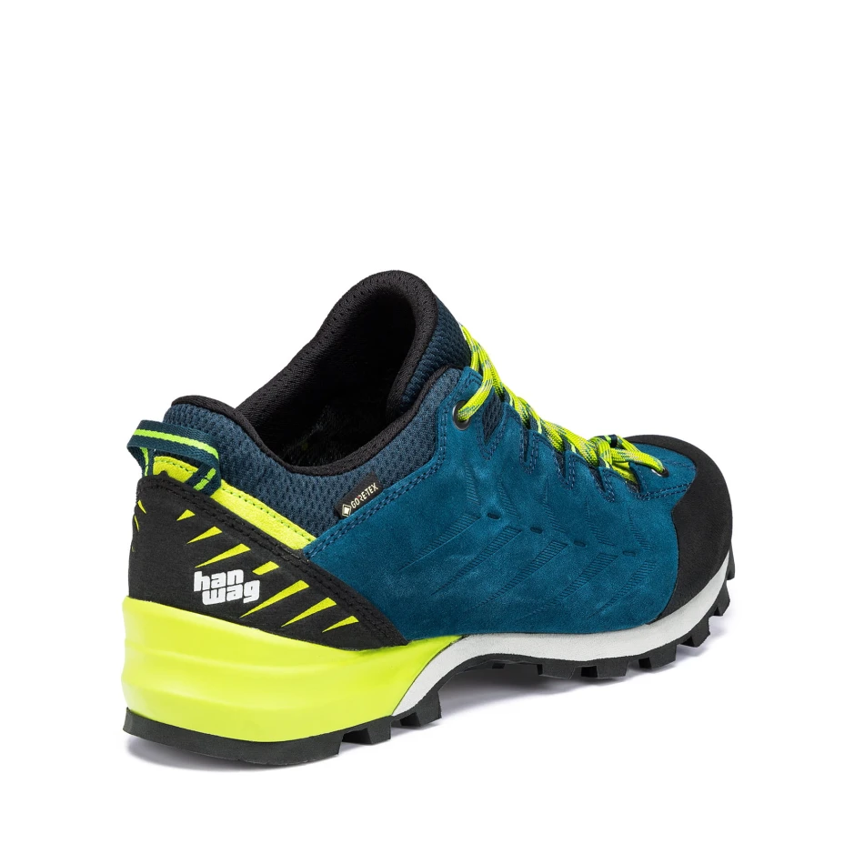 Makra Pro Low GTX, kolor: 597-666 - Seablue / Sulhpur