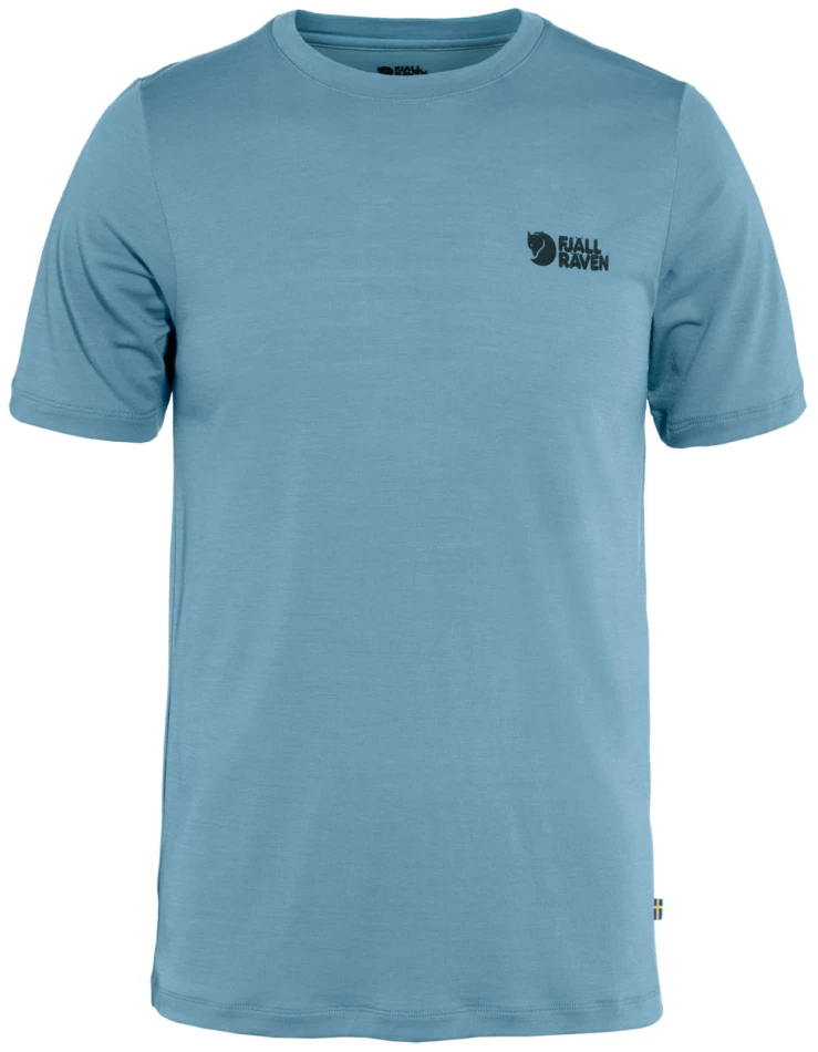 Fjallraven Abisko Wool Logo SS, kolor: 543 - Dawn Blue, 1
