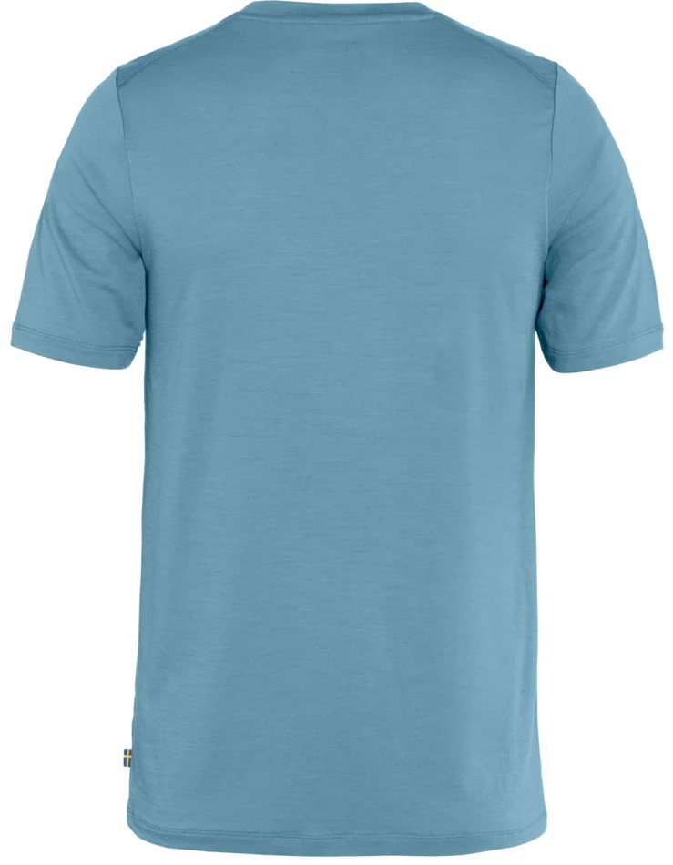 Fjallraven Abisko Wool Logo SS, kolor: 543 - Dawn Blue, 2